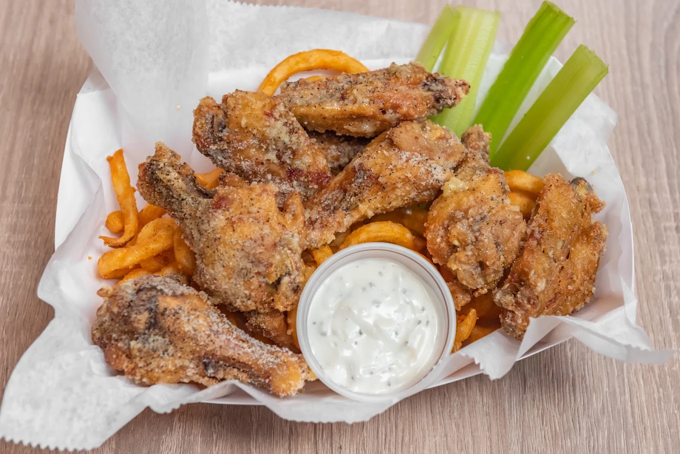 Wings at Elmer's Place